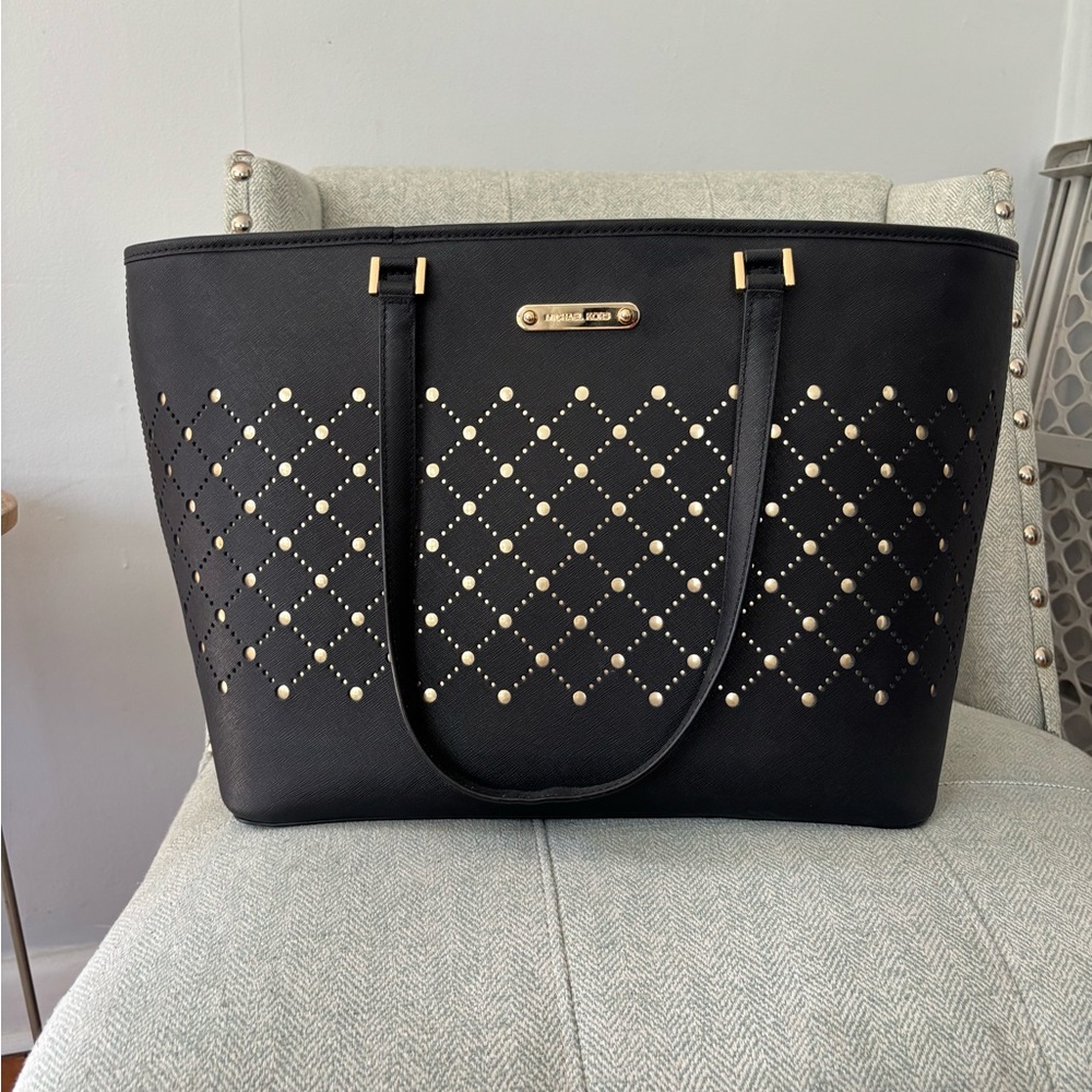 Michael Kors Black Tote Bag
